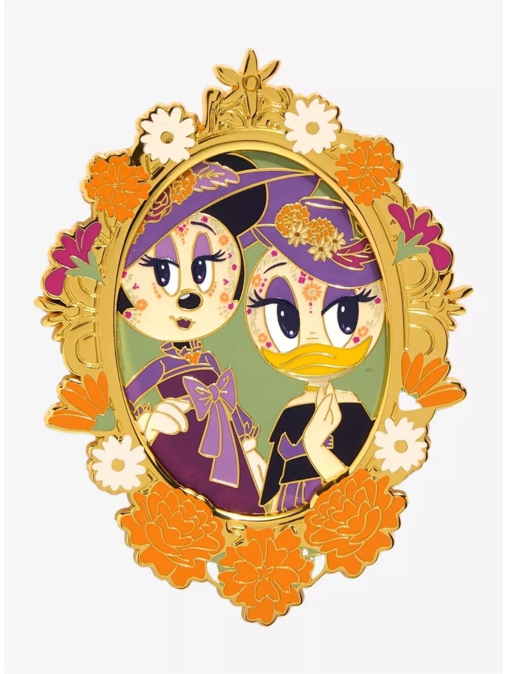 Loungefly Disney Minnie and Daisy Day of the Dead Limited Edition Pin